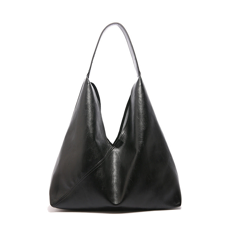 Vintage Soft Leather Shoulder Bag