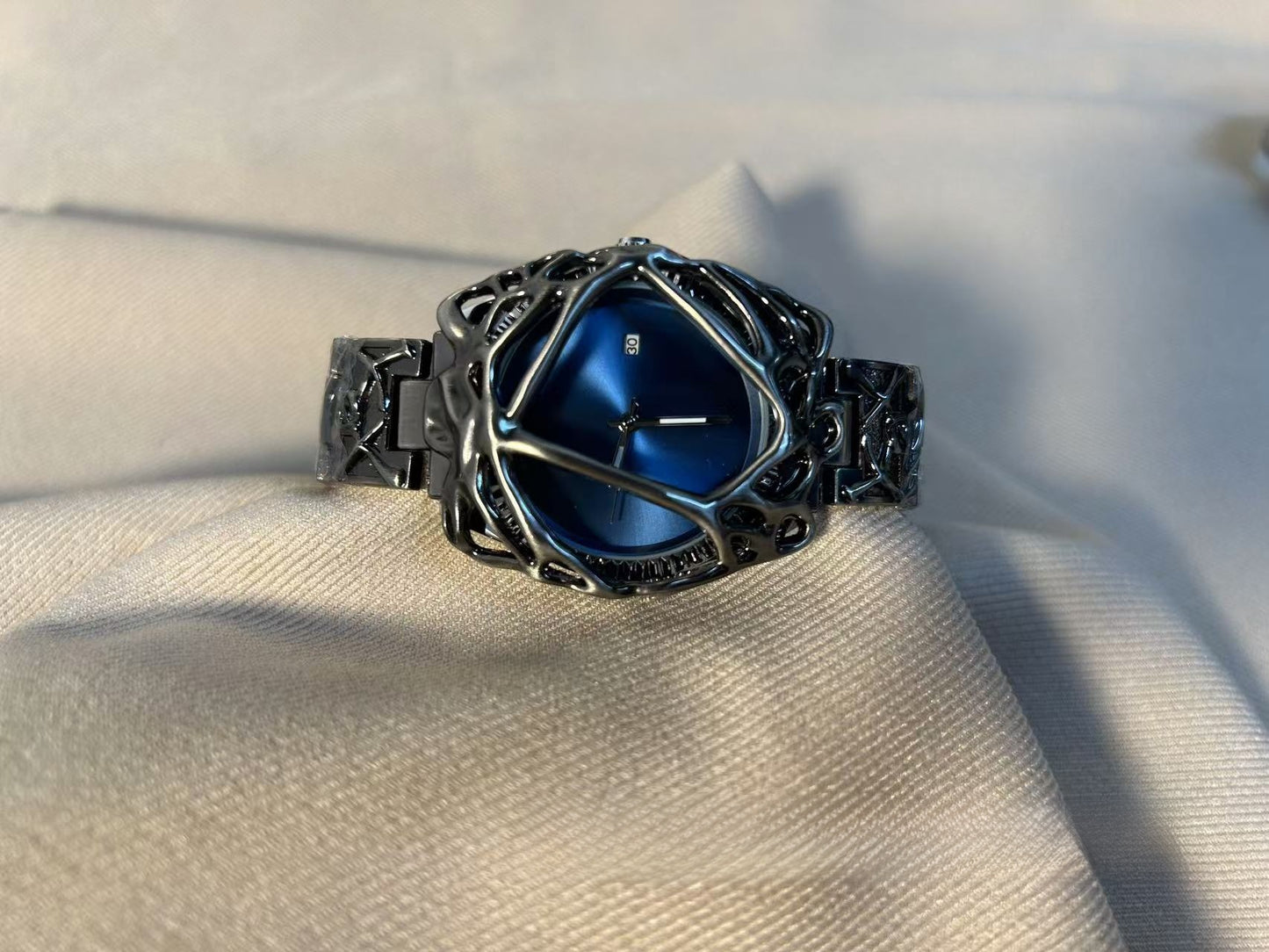 Vintage spider web watch