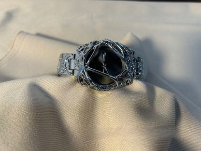 Vintage spider web watch