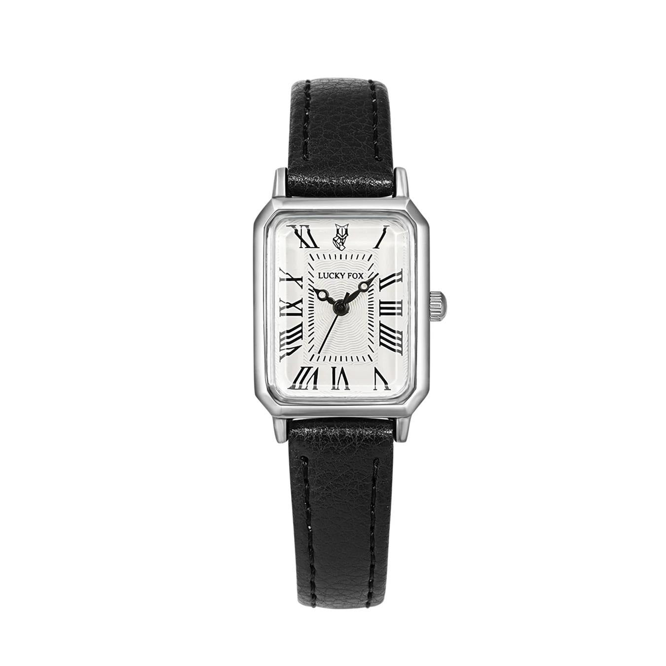 Vintage Square Quartz Watch for Women
