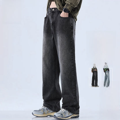 Vintage straight-leg jeans
