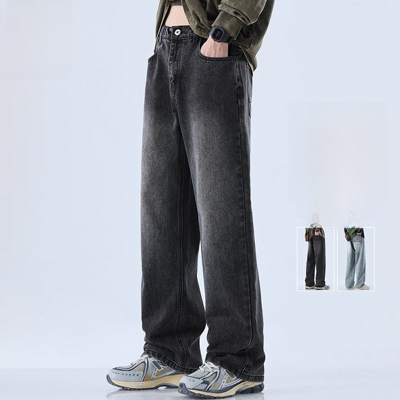 Vintage straight-leg jeans
