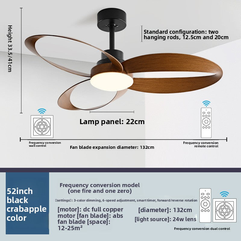 Vintage Style Ceiling Fan with Light