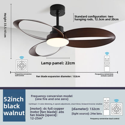 Vintage Style Ceiling Fan with Light