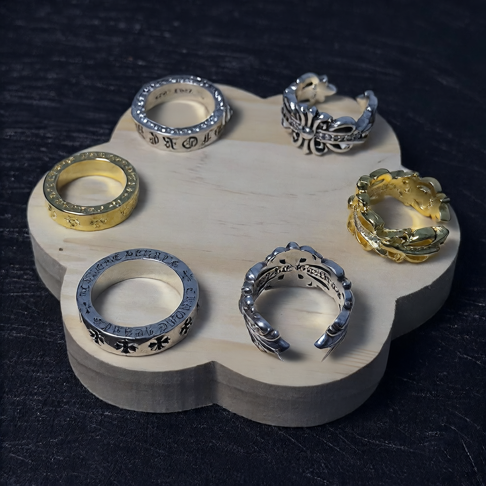 Vintage Style Eternal Motif Electroplated Ring