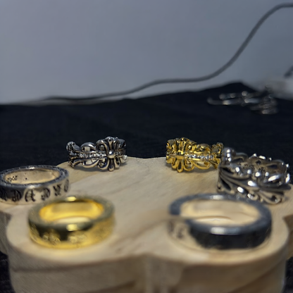 Vintage Style Eternal Motif Electroplated Ring