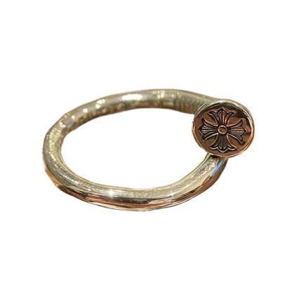 Vintage Style Eternal Motif Electroplated Ring