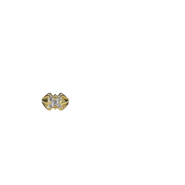 Vintage Style Eternal Motif Electroplated Ring