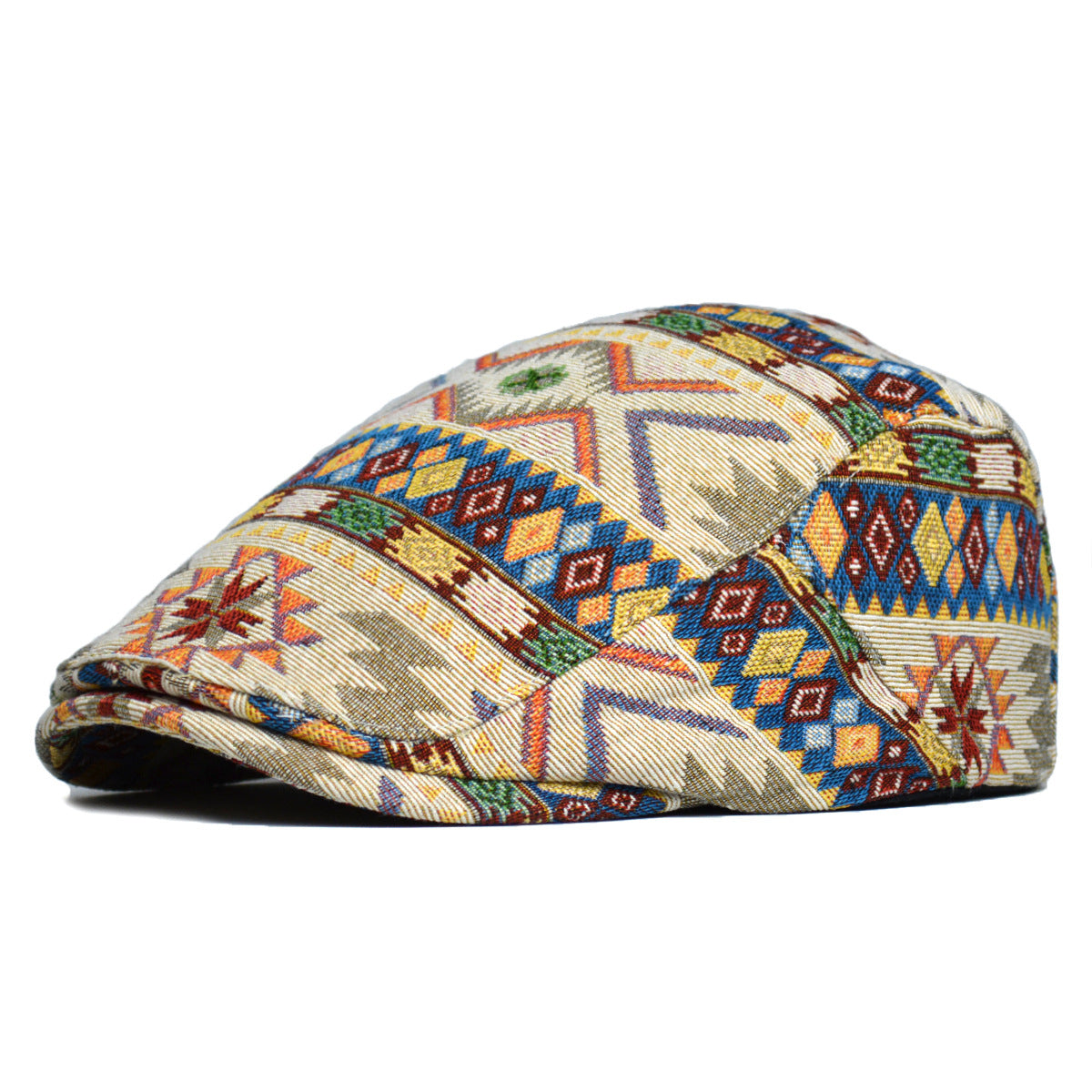 Vintage Style Jacquard Beret Cap