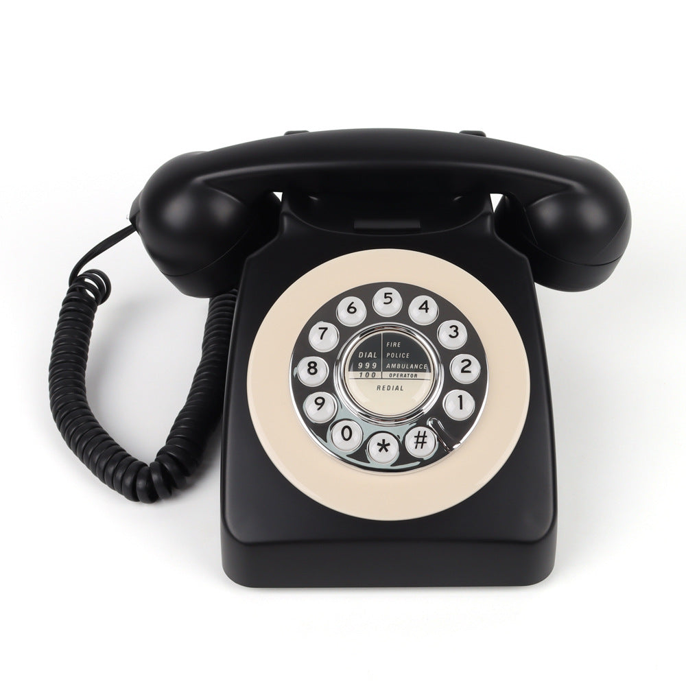 Vintage Style Rotary Dial Landline Telephone