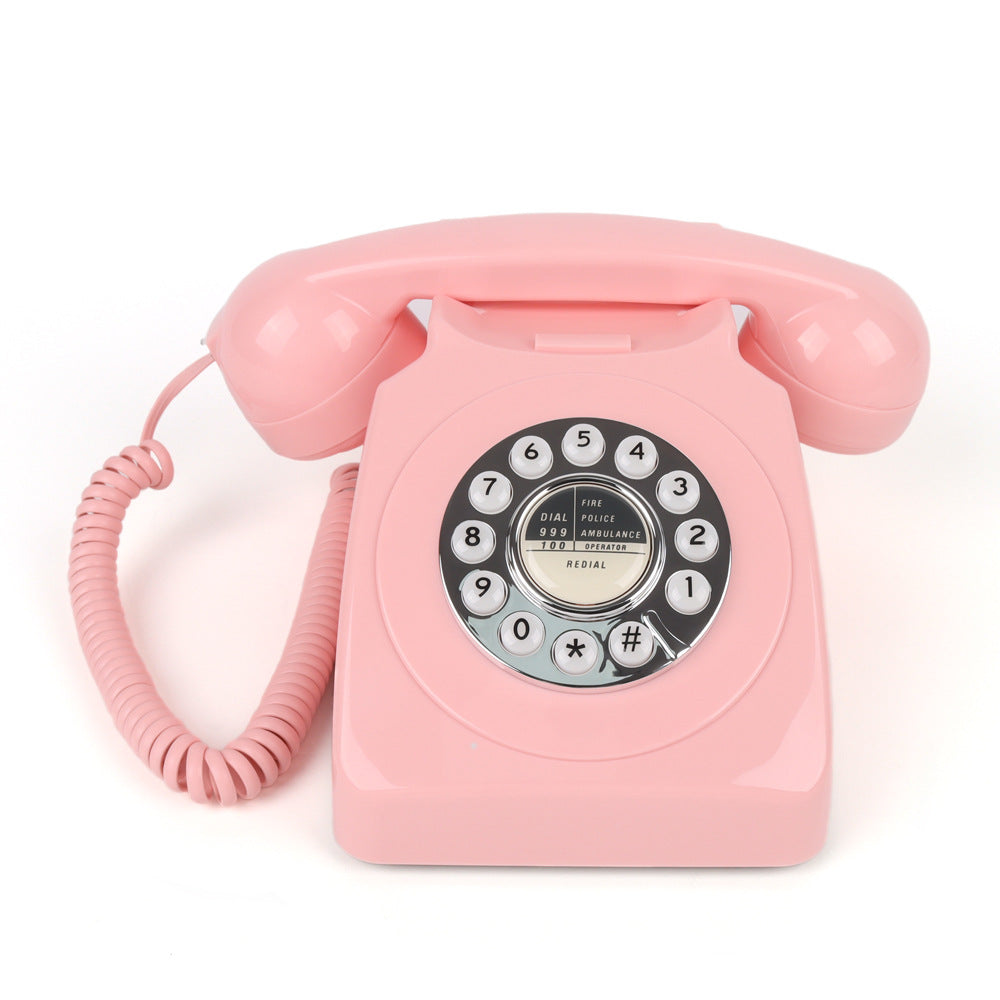 Vintage Style Rotary Dial Landline Telephone
