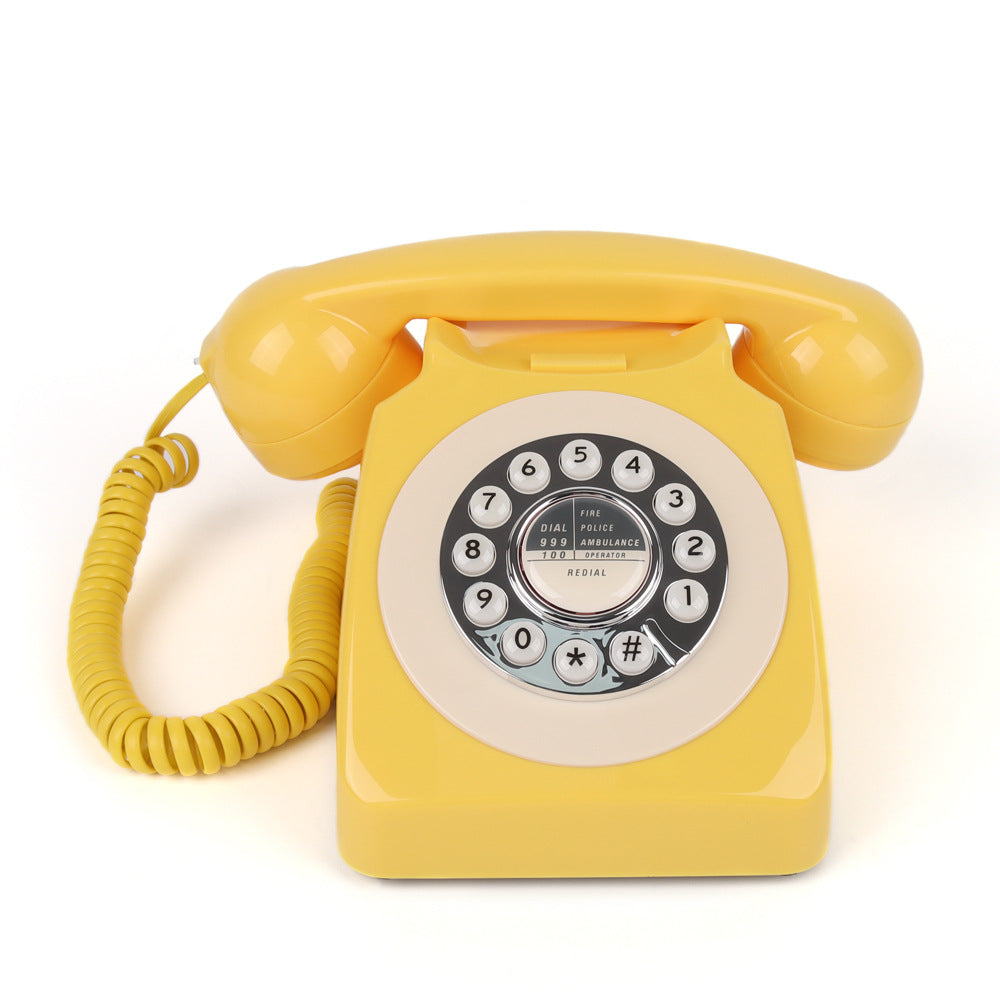 Vintage Style Rotary Dial Landline Telephone