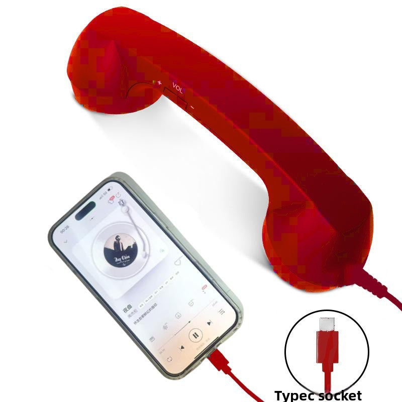 Vintage Style Telephone Earpiece with Volume Control