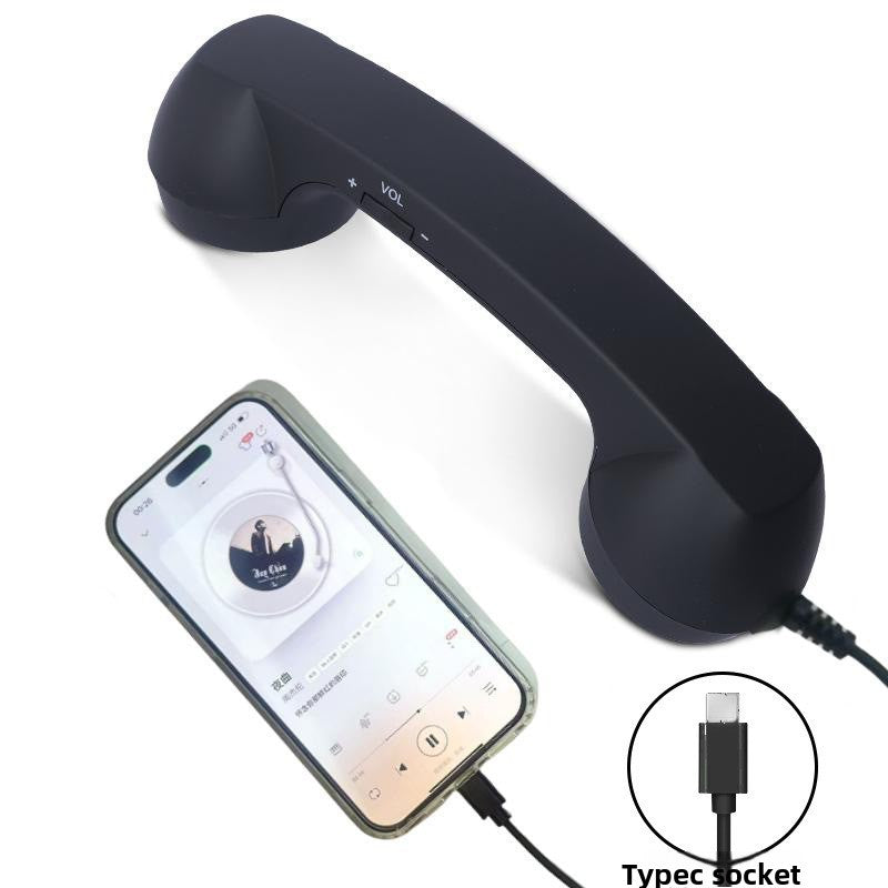 Vintage Style Telephone Earpiece with Volume Control
