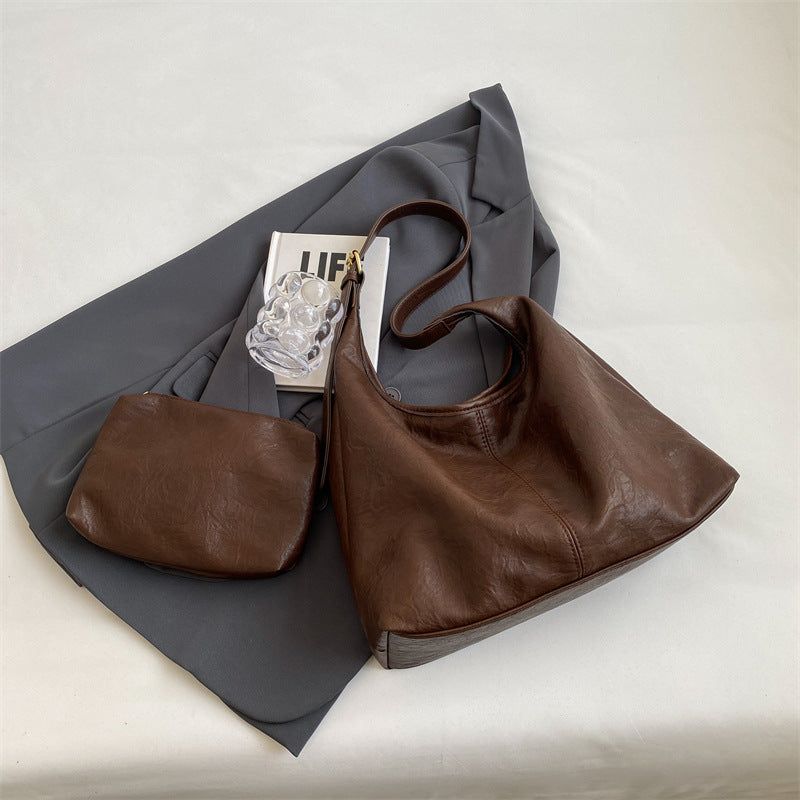 Vintage Style Womens Tote Bag with Shoulder Strap