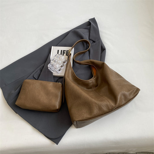 Vintage Style Womens Tote Bag with Shoulder Strap