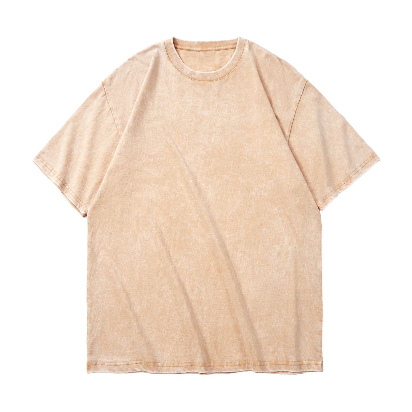 Vintage Washed Cotton Crewneck T-Shirt