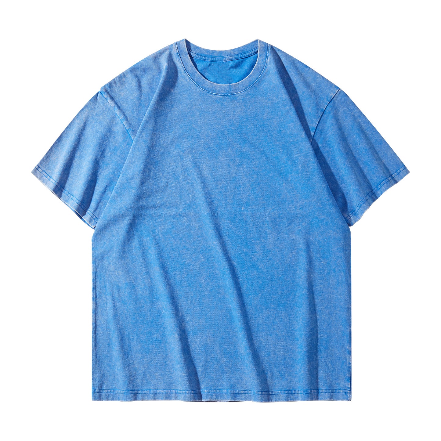 Vintage Washed Cotton Crewneck T-Shirt