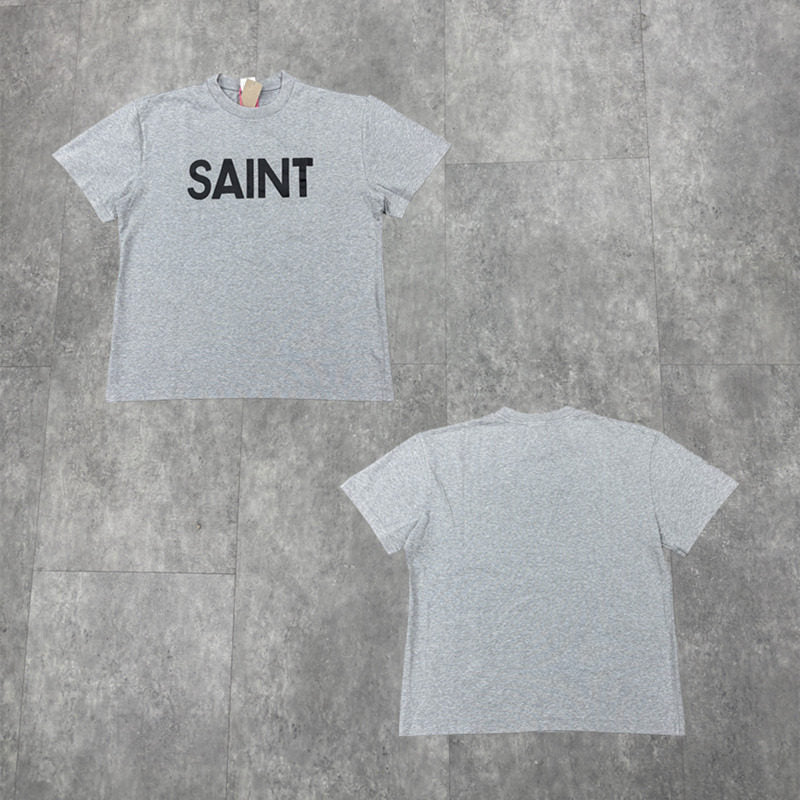 Vintage Washed Cotton T-Shirt Loose Fit Short Sleeve