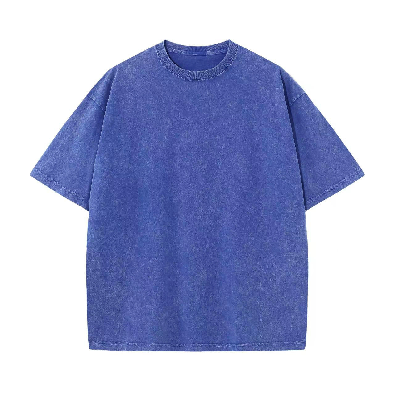 Vintage Washed Cotton T-shirt Men