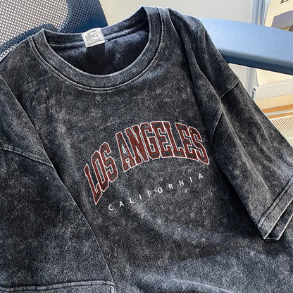 Vintage Washed Cotton T-Shirt