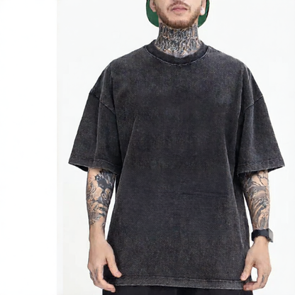 Vintage Washed Cotton T-Shirt
