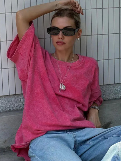 Vintage Washed Cotton T-Shirt