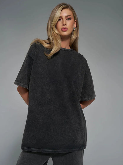 Vintage Washed Cotton T-Shirt