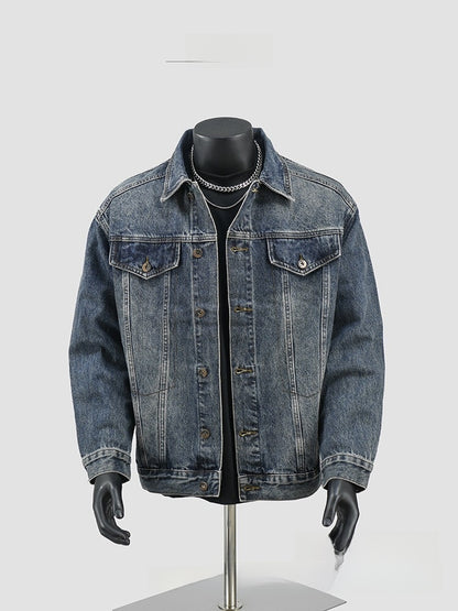 Vintage Washed Denim Jacket