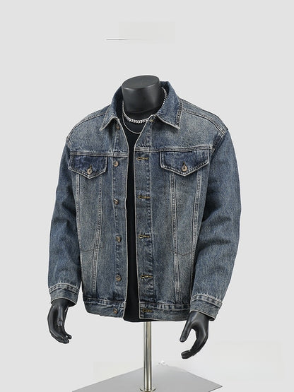 Vintage Washed Denim Jacket