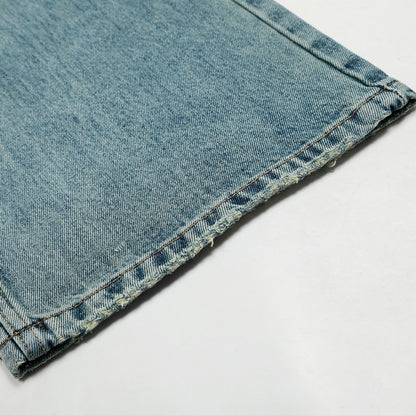 Vintage Washed Flared Jeans