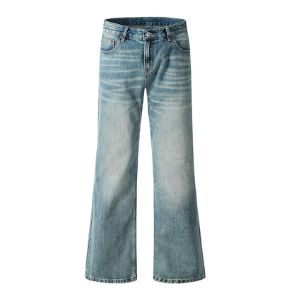 Vintage Washed Flared Jeans