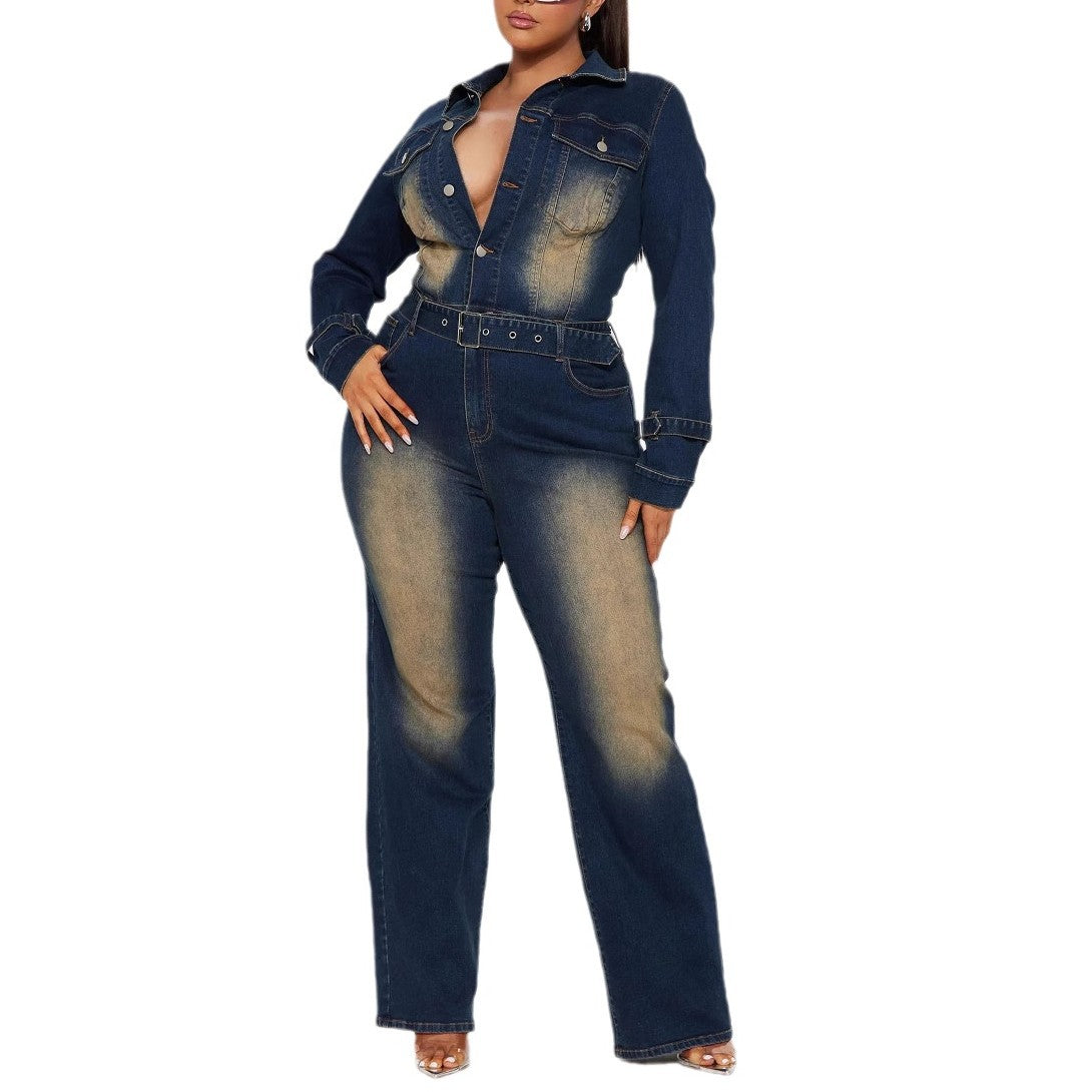 Vintage Washed Long Sleeve Bodysuit