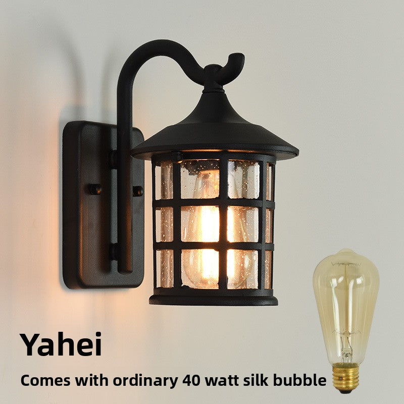 Vintage Waterproof Outdoor Wall Lamp