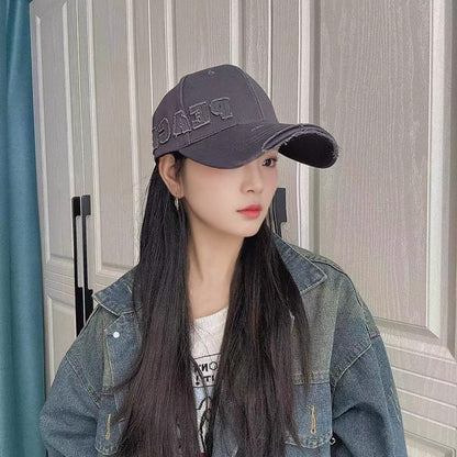 Vintage Wide Brim Baseball Cap