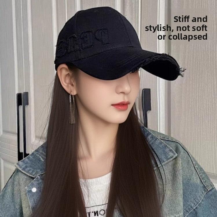 Vintage Wide Brim Baseball Cap