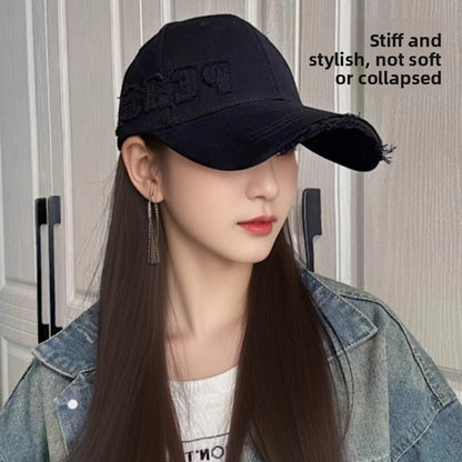 Vintage Wide Brim Baseball Cap