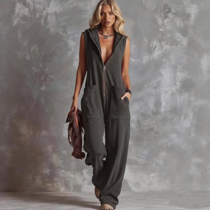 Vintage Wide Leg Jumpsuit