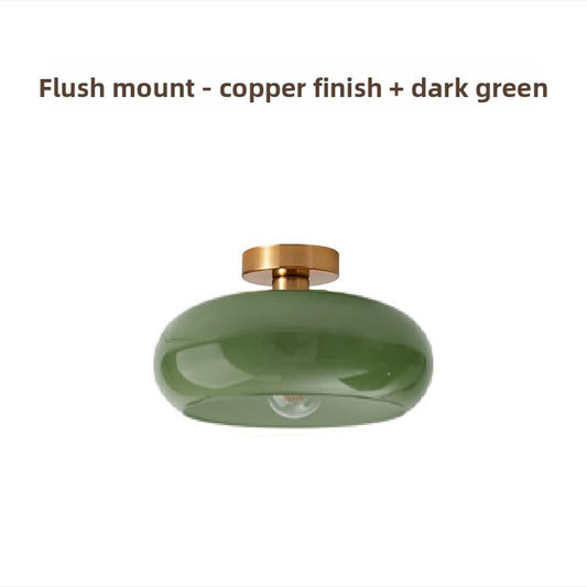 Vintage Wooden Ceiling Light