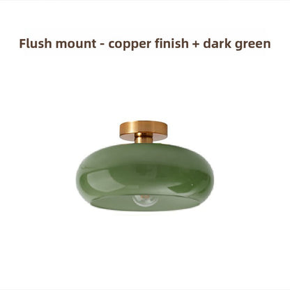 Vintage Wooden Ceiling Light