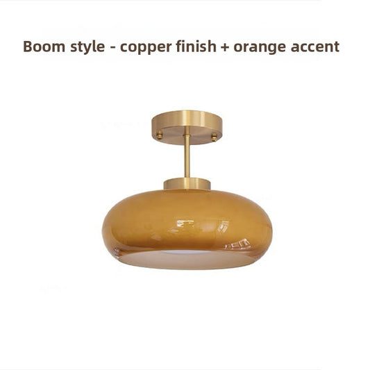 Vintage Wooden Ceiling Light