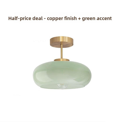 Vintage Wooden Ceiling Light