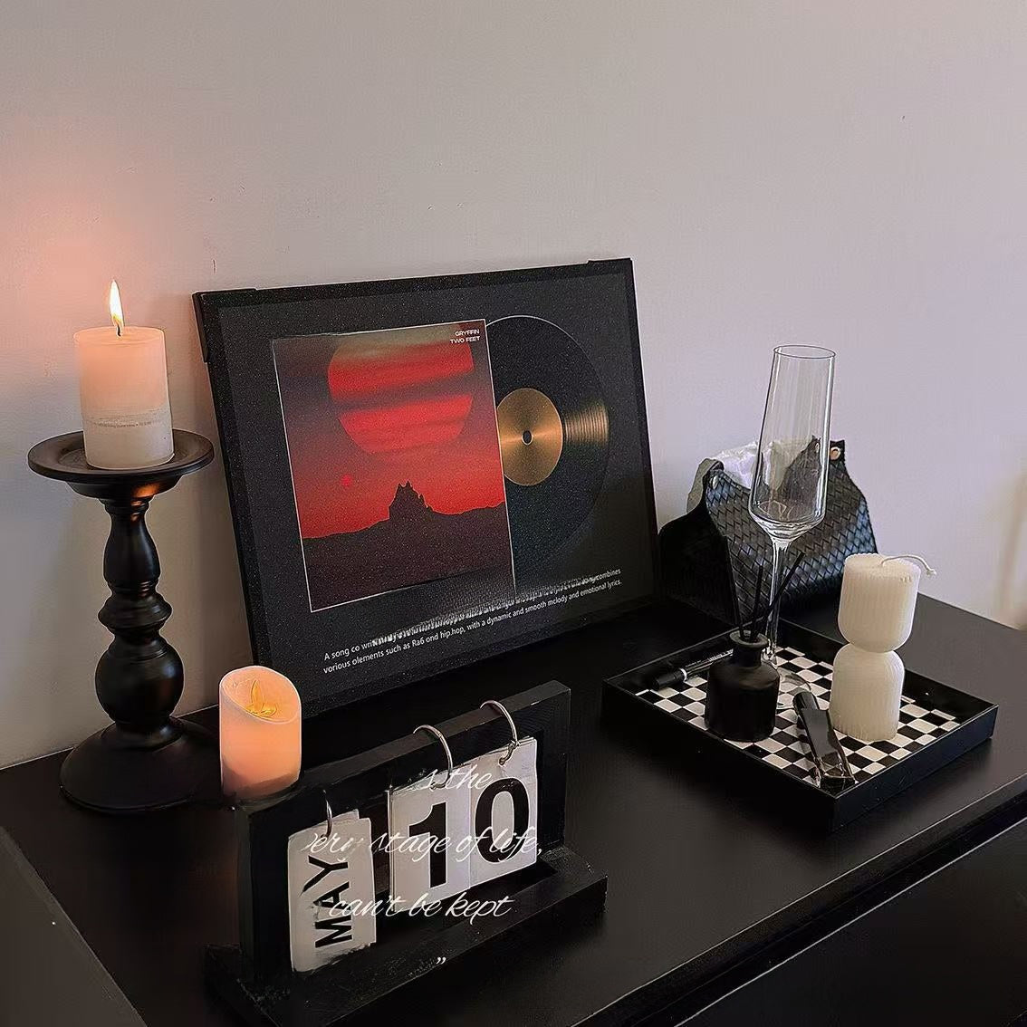 Vinyl Record Decorative Art Hanging Painting