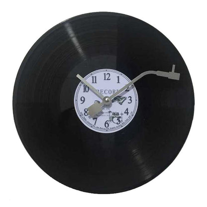 Vinyl Record Wall Clock Silent Battery Operated