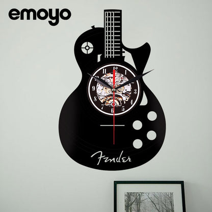 vinyl wall clock
