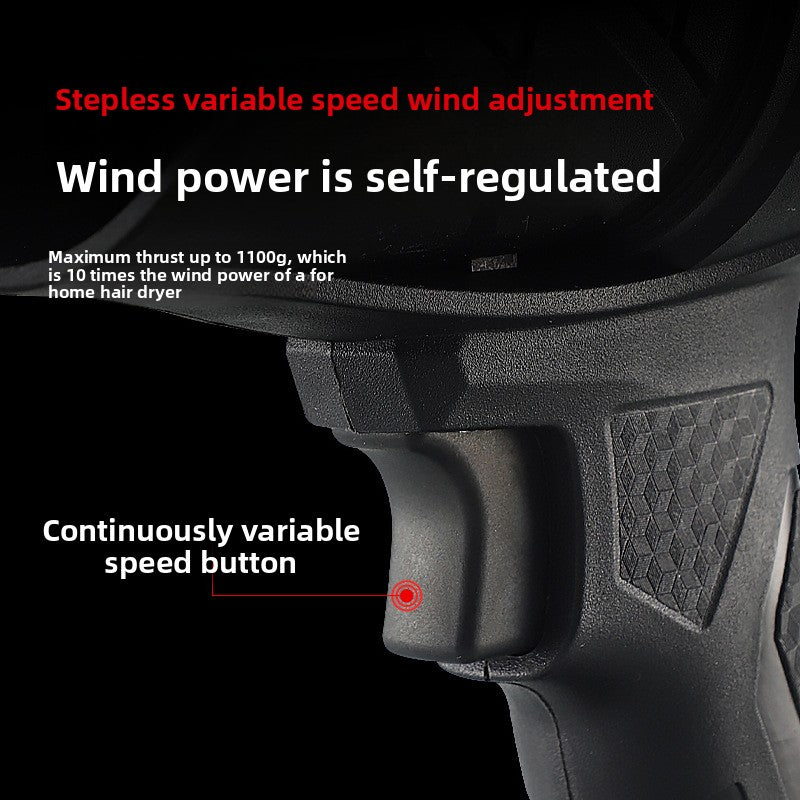 Violent turbine hair dryer