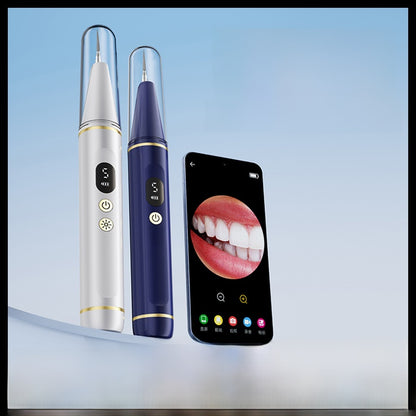 Visual dental cleaning instrument