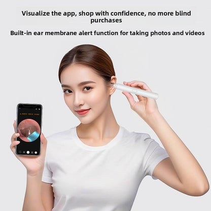 Visual Ear Pick with LED Light and WiFi Connection