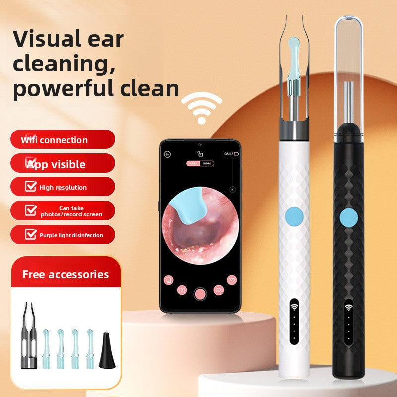 Visual ear scoop