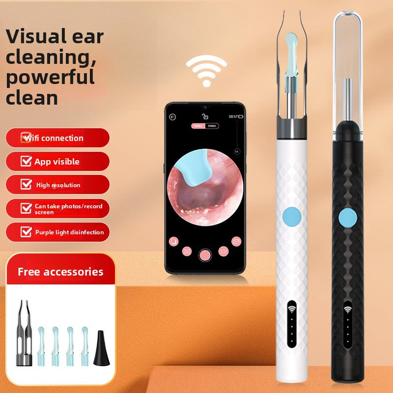Visual ear scoop